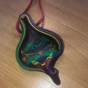 Clay necklace
